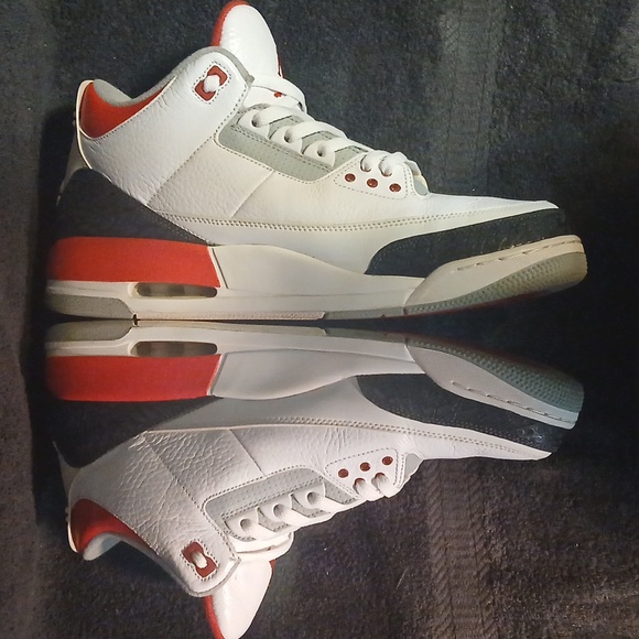 Air Jordan 3 Retro  OG "FIRE RED"  Mens Size-13 100% Authentic! - Picture 3 of 12